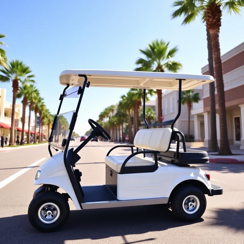 Island Hopper Lifted 6 golf cart rental in Sunset Beach — photo 1 of 4